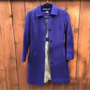(3 for $120) J. Crew Purple Peacoat
